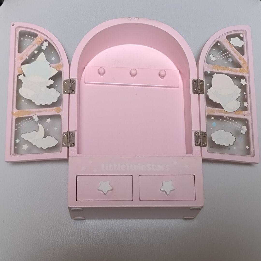 リトルツインスターズ キキララ 木製チェスト