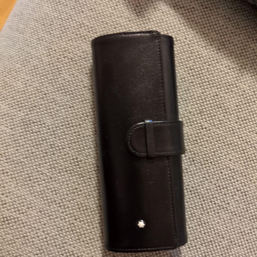 Montblanc 147のレザー ケース ブラック