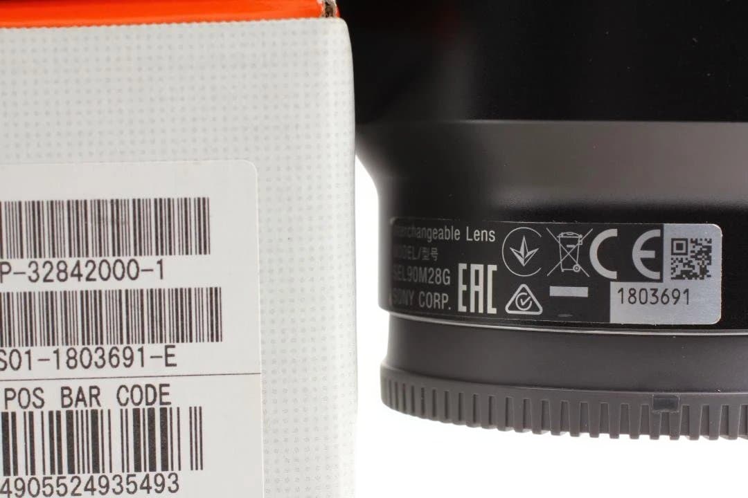 SONY FE 90mm F2.8 Macro G OSSレンズ　新品同様