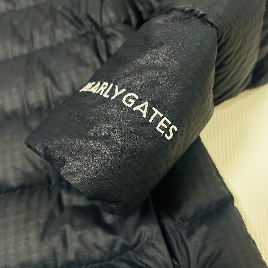 PG パーリーゲイツ ネイビーダウンジャケット レディース