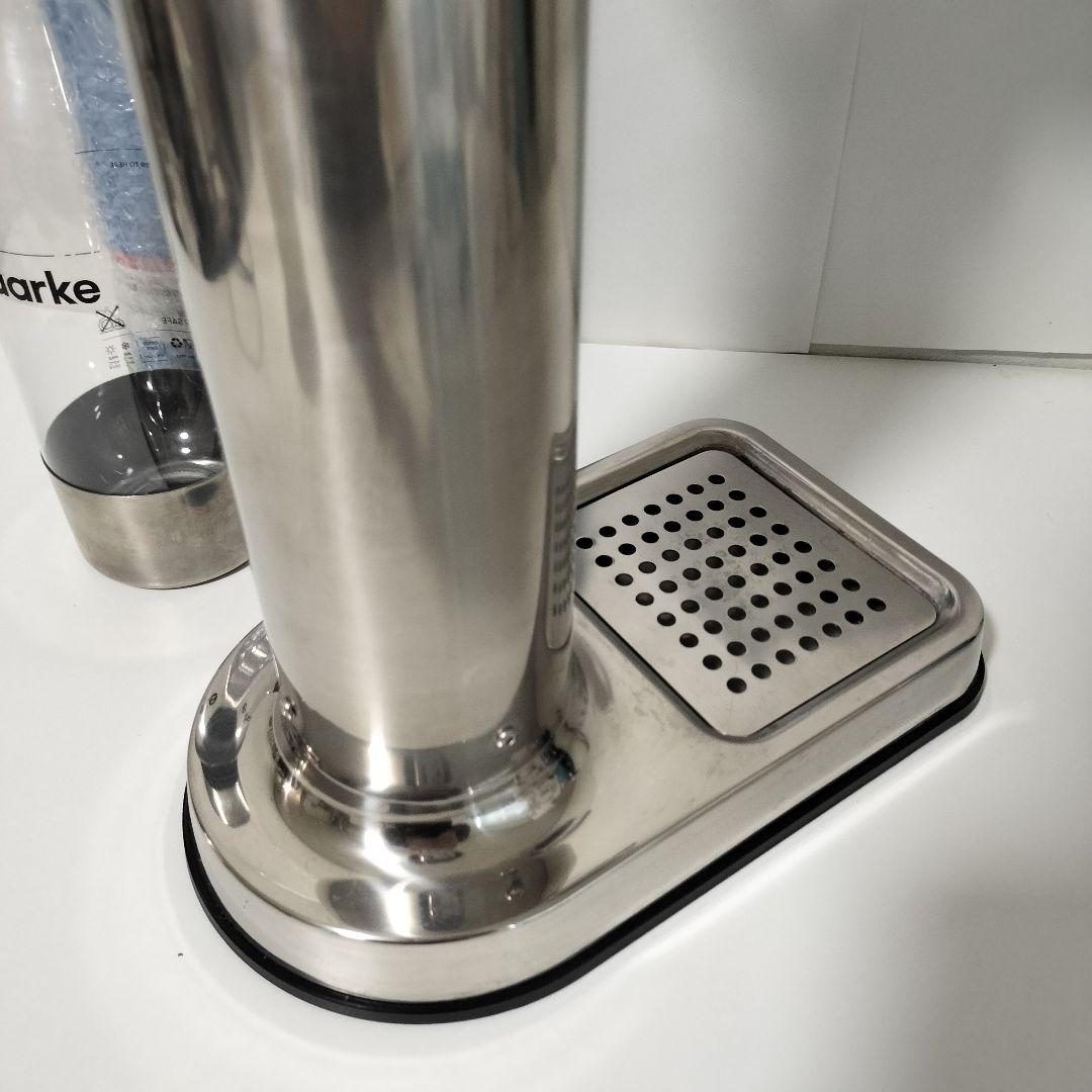 【動作保証】アールケ　カーボネーター2 炭酸水メーカー　シルバー　740