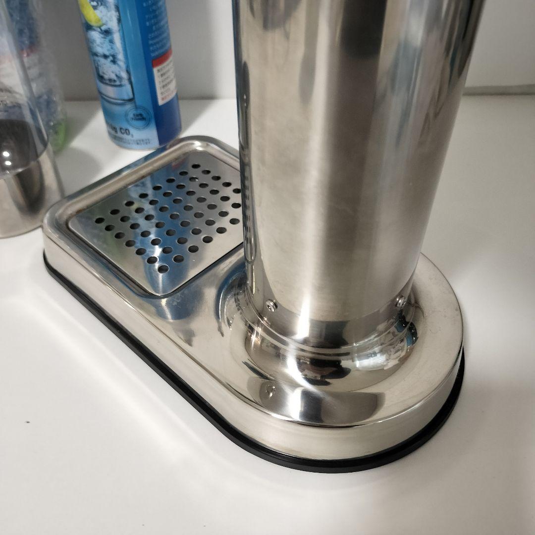 【動作保証】アールケ　カーボネーター2 炭酸水メーカー　シルバー　740