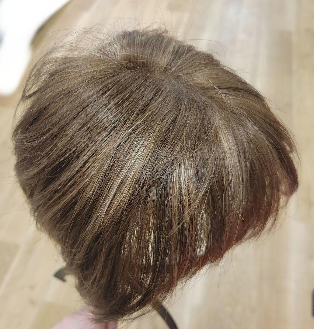 8分ウィッグ メッシュ入り