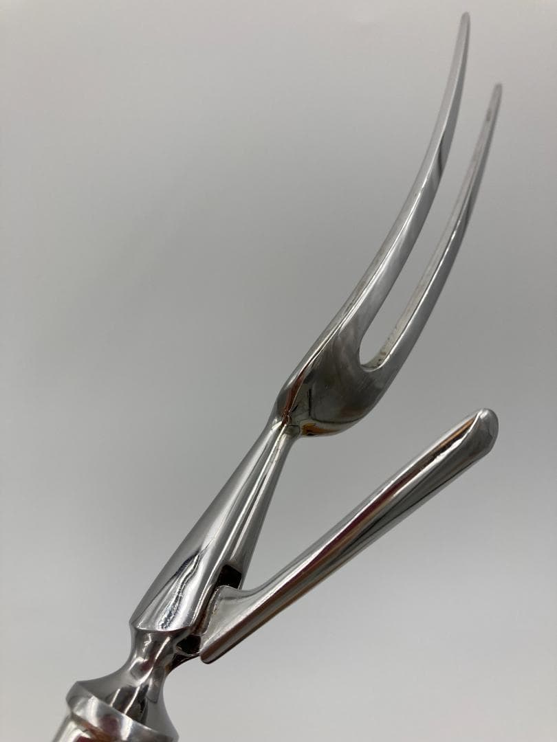 Mappin & Webb サービングナイフ＆フォーク、シャープナーセット