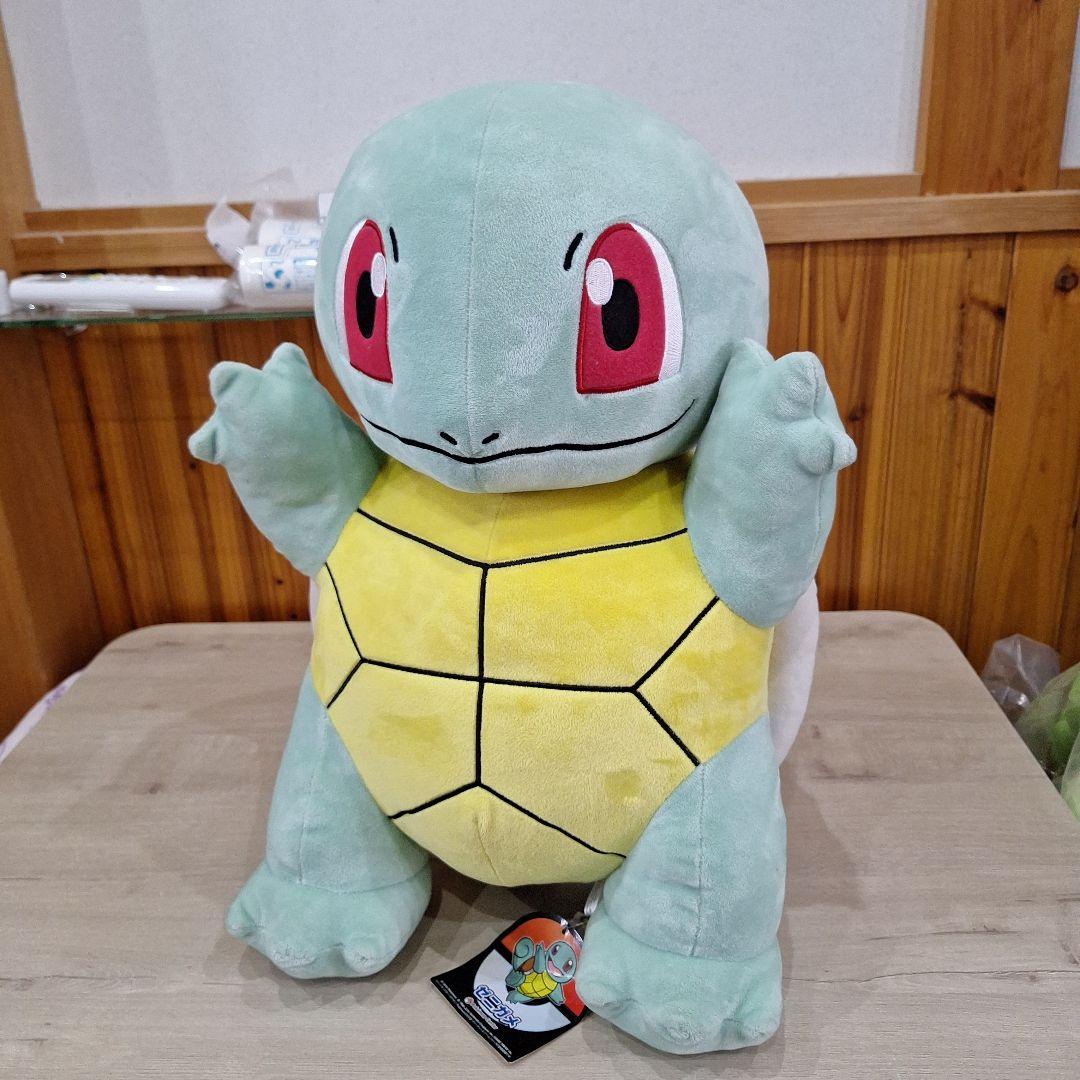 ポケモンセンター　等身大　フシギダネ　ゼニガメ　ヒトカゲ　ぬいぐるみ