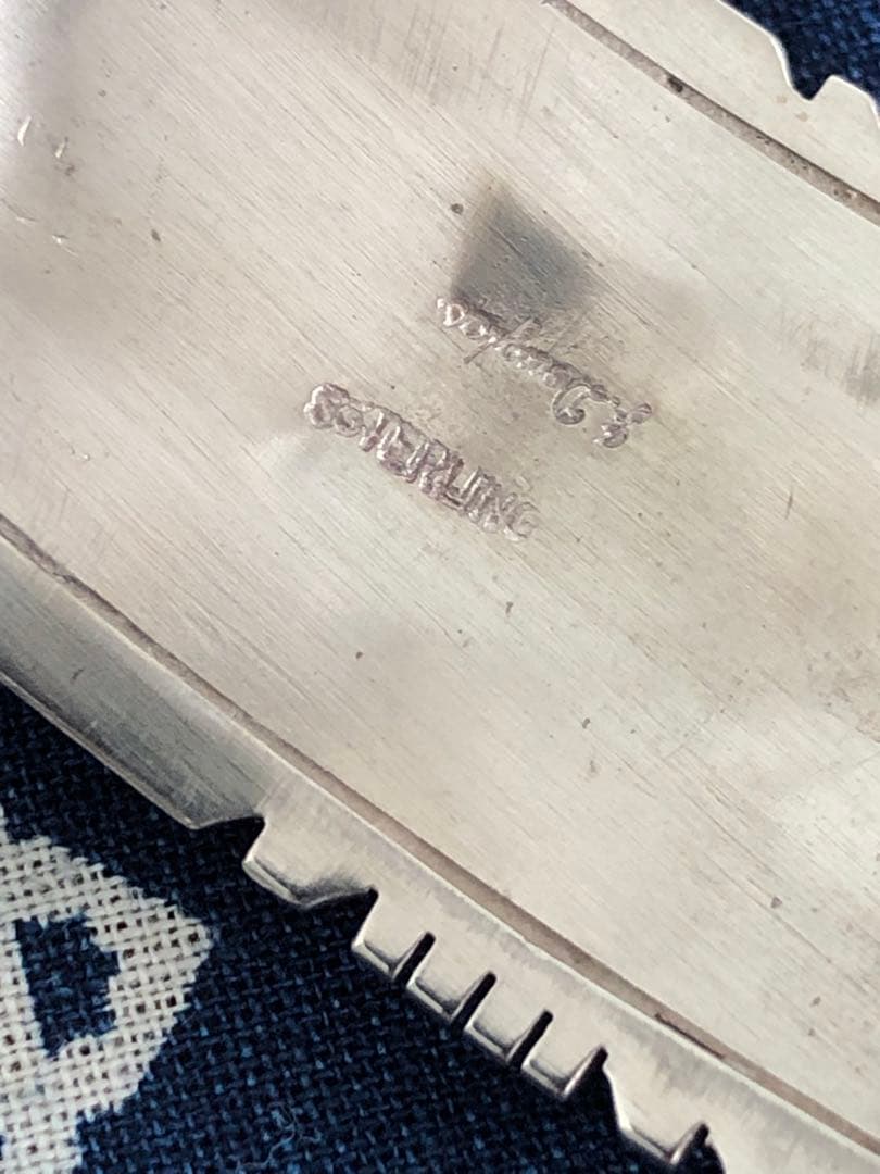 Joan Douglas インレイ　バングル　ズニ　インディアンジュエリー