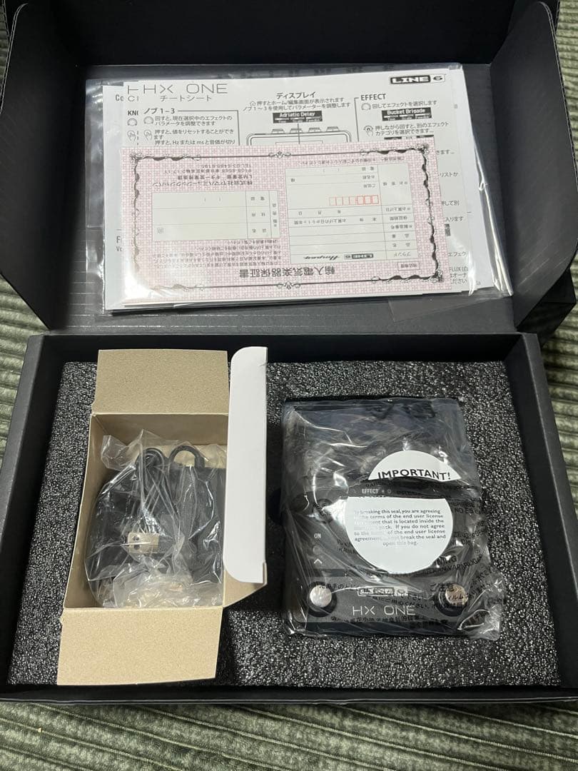 Line6 hx one マルチエフェクター