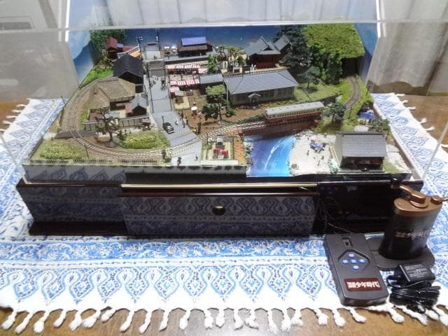 鉄道模型少年時代レイアウト・ジオラマ完成品 ケース・パワーパック付 Nゲージ
