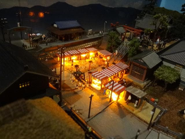 鉄道模型少年時代レイアウト・ジオラマ完成品 ケース・パワーパック付 Nゲージ