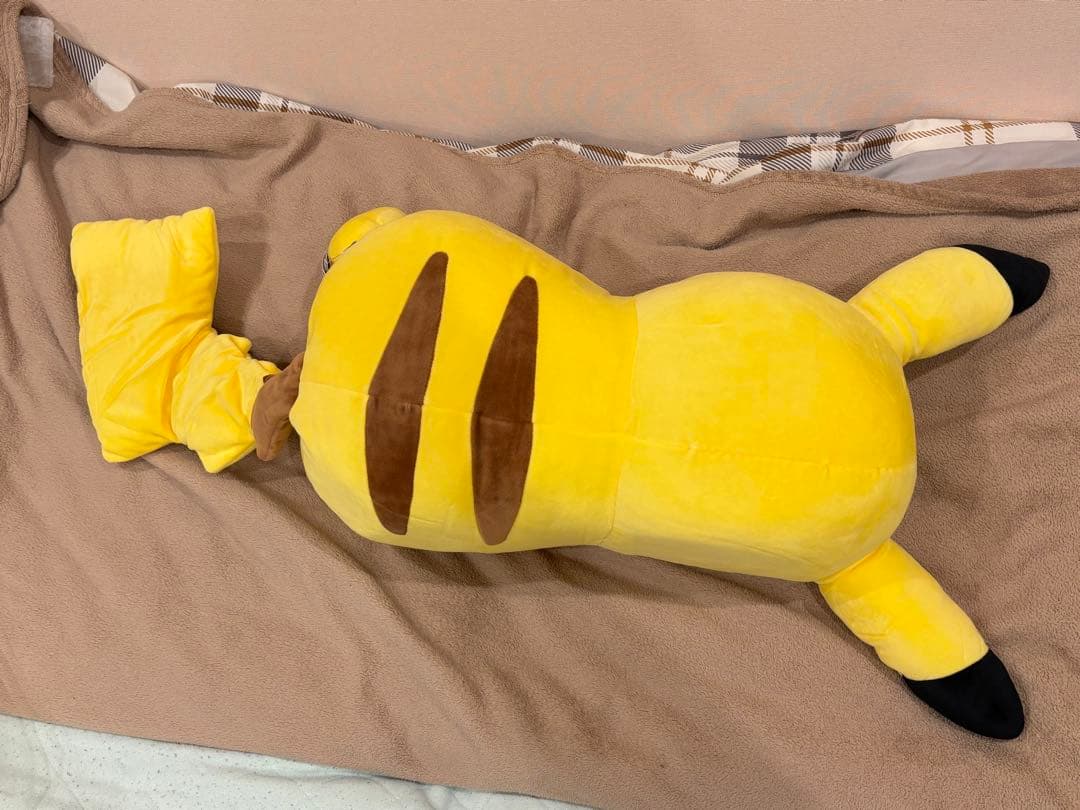 むぎゅむぎゅっとつつまれぬいぐるみ おっきなピカチュウ おっきなイーブイ セット