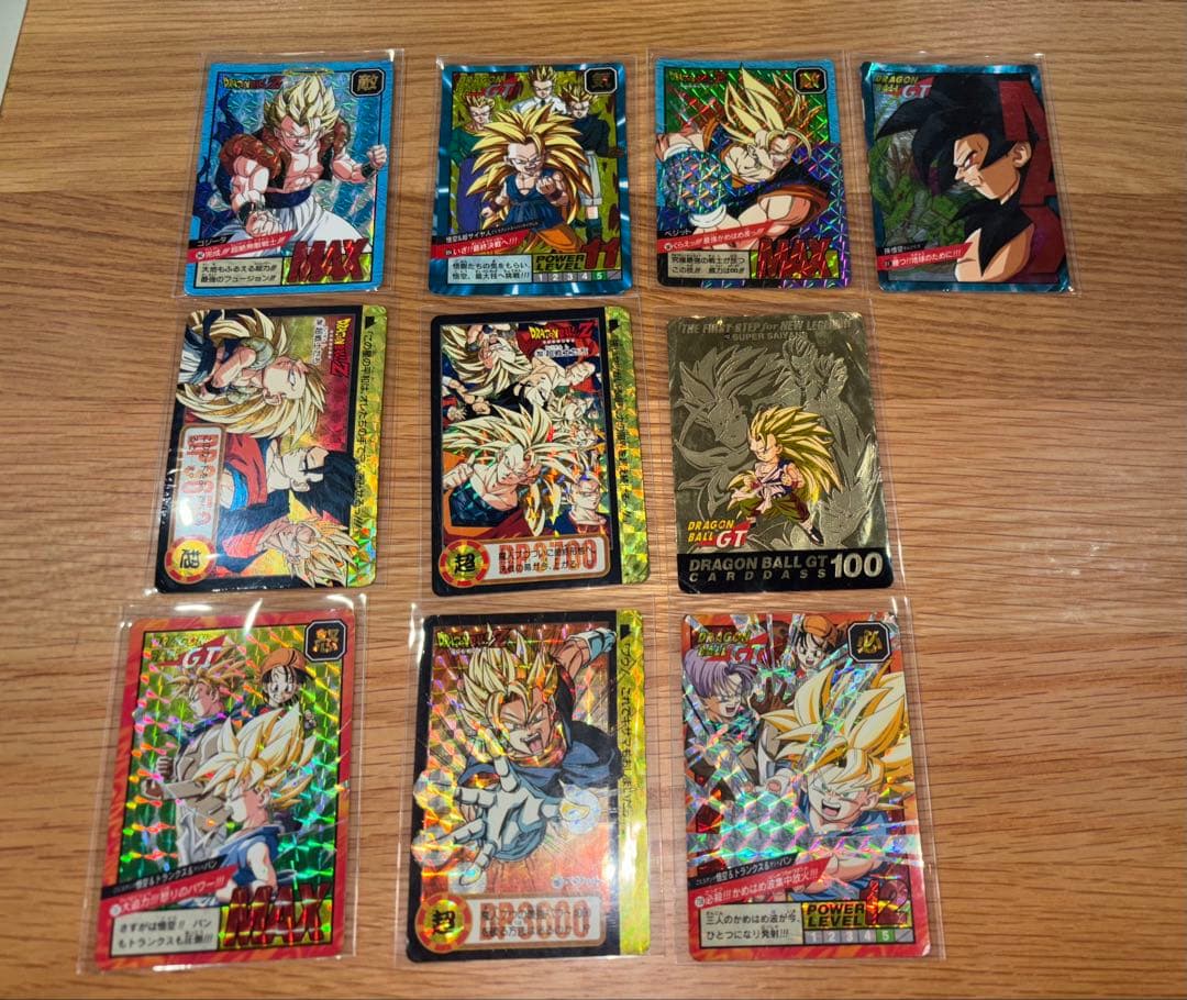 ドラゴンボールGT トレーディングカード 10枚セット