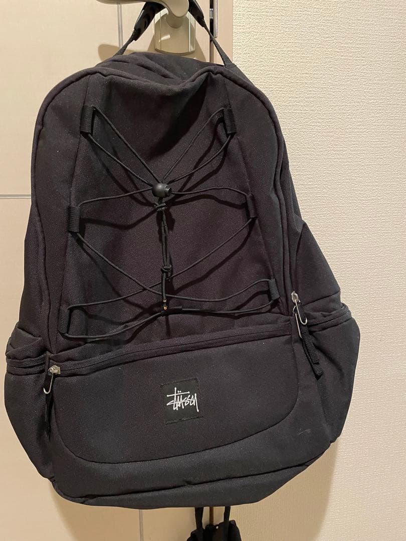 stussy リュック　美品　ブラック