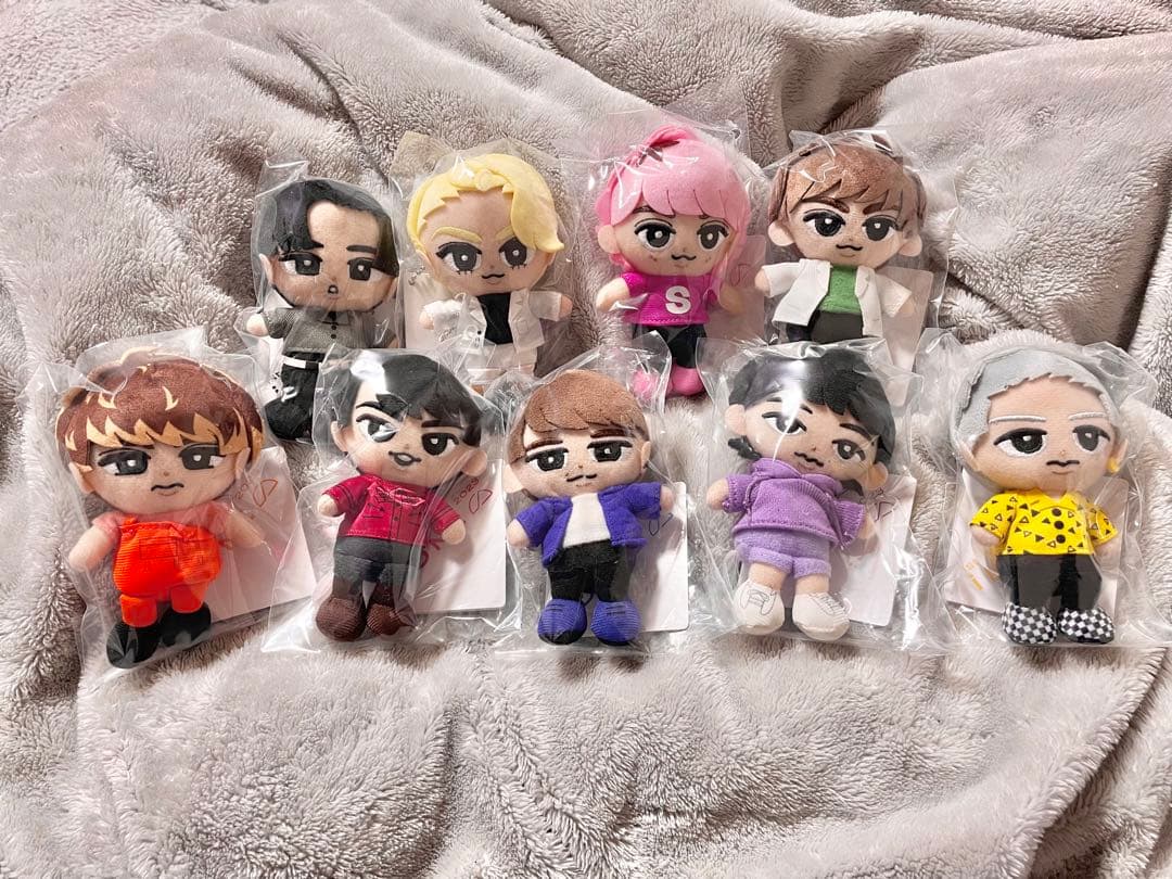 Man すのチル　ぬいぐるみ 9体セット