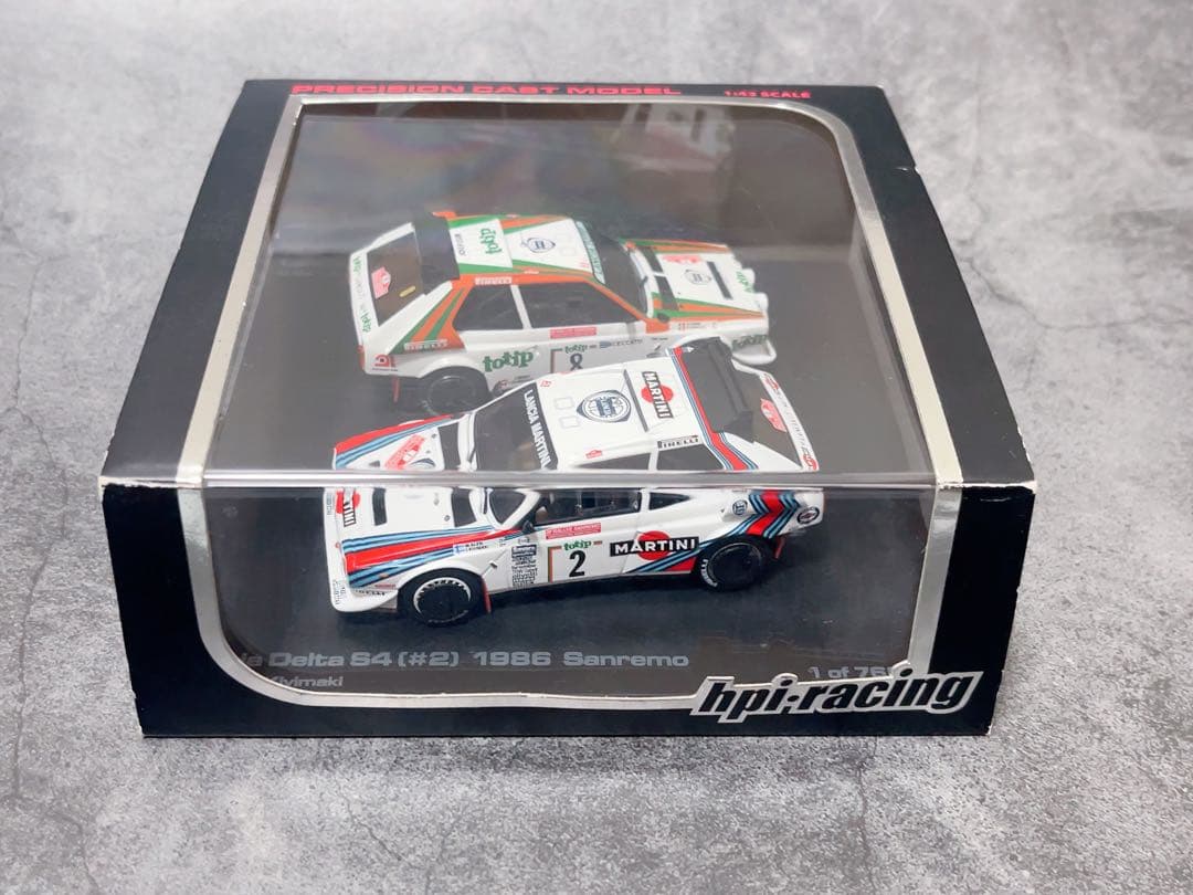 カズ HPI 1/43　LANCIA DELTA S4 サンレモ