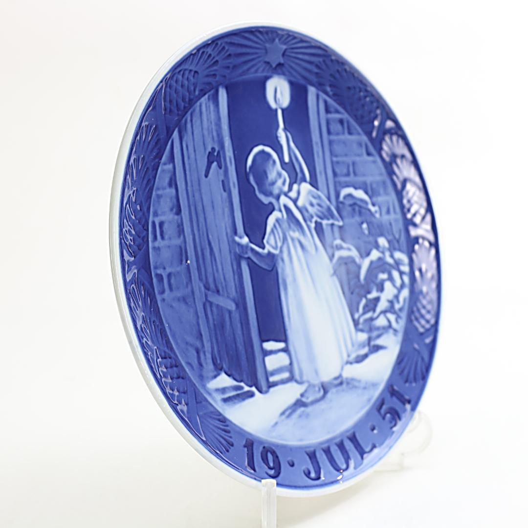 1951年 「クリスマスの天使」 イヤープレート ロイヤルコペンハーゲン 北欧