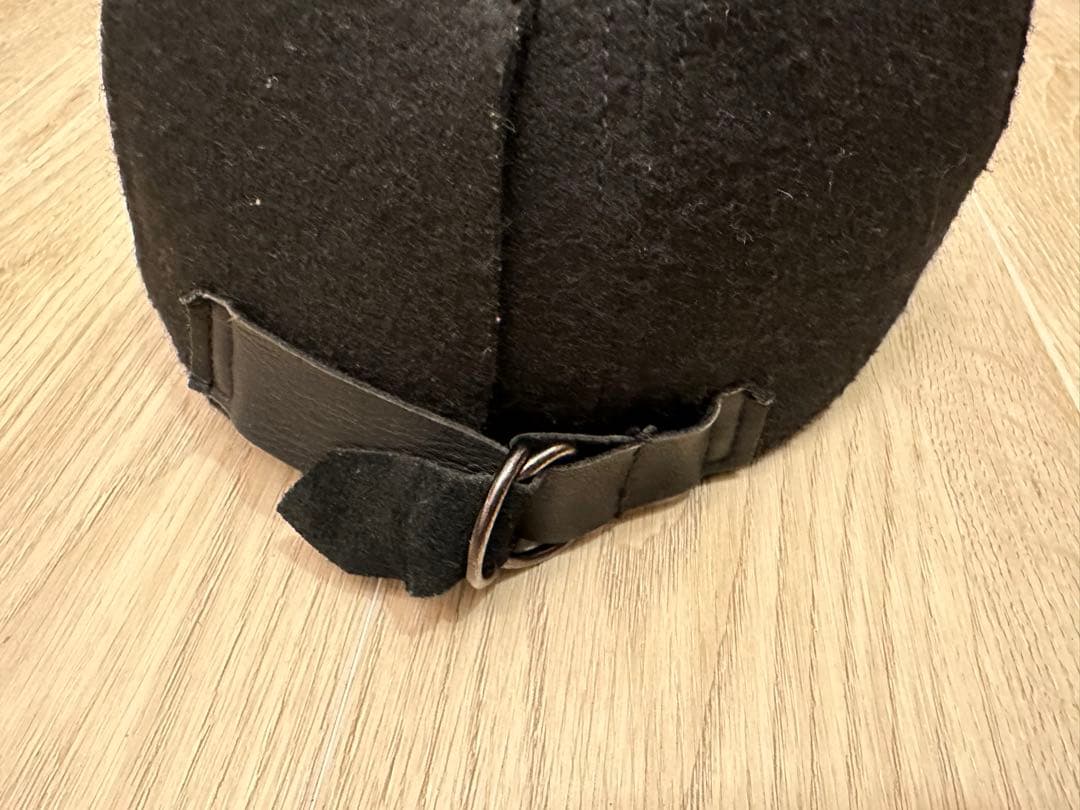 kijima takayuki レザー　コンビ　キャップ　キジマ