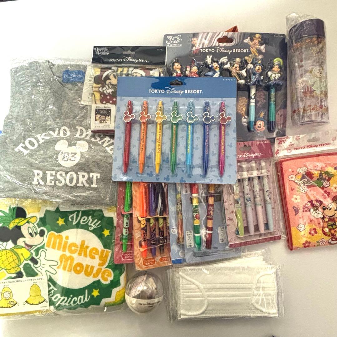 ディズニー　グッズ　まとめ売り　ボールペンセット　ダッフィー