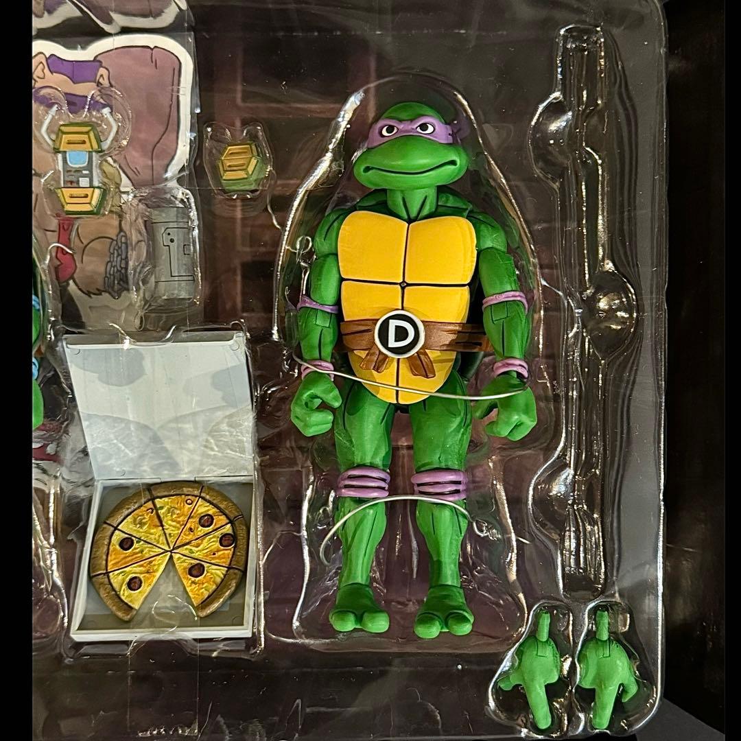 NECA ティーンエイジミュータントニンジャタートルズ レオナルド＆ドナテロ