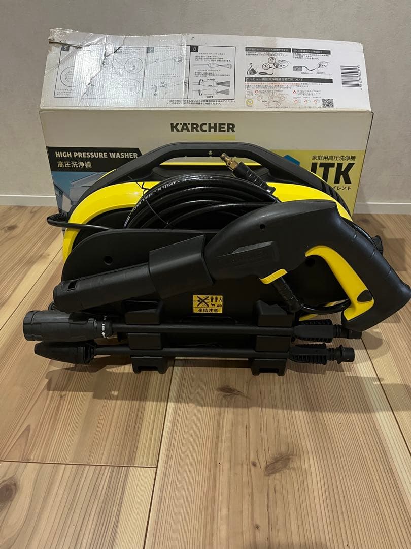KARCHER JTK サイレント 高圧洗浄機本体　付属品