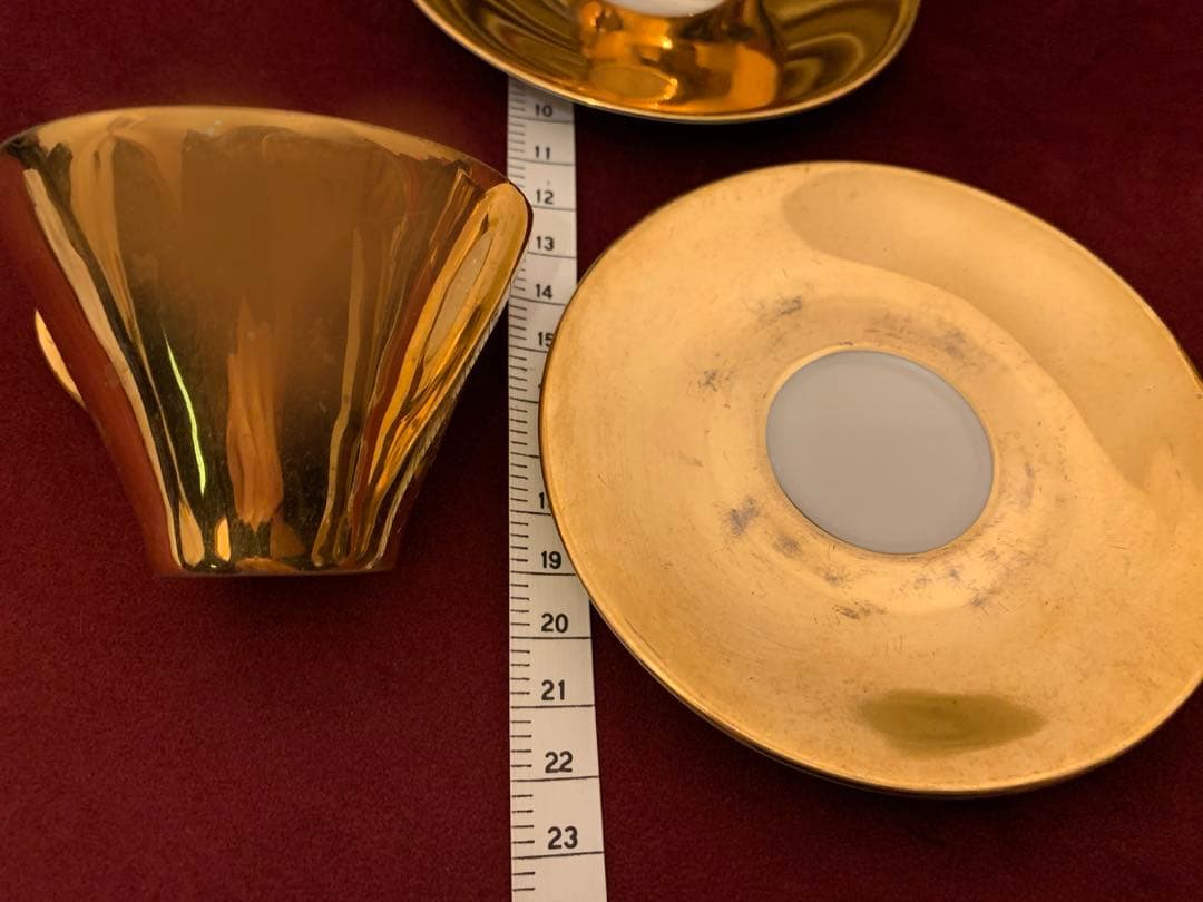 アンティーク　BAVARIA ドイツ製　カップ&ソーサー　ミルクピッチャー