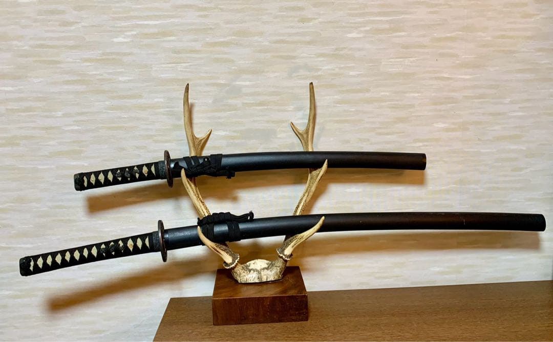 模造刀　鹿の角　サムライ　侍　コスプレ