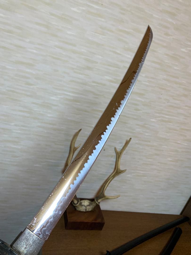 模造刀　鹿の角　サムライ　侍　コスプレ