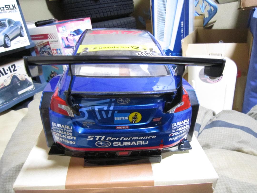 こんにちわんこそば専用　1/10 SUBARU BRZ GT300 R/Cカバー