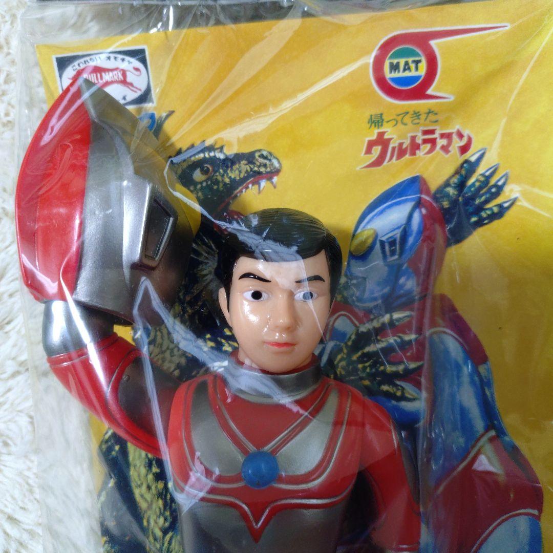 ブルマァク　帰ってきた　ウルトラマン　面取れ　ソフビ