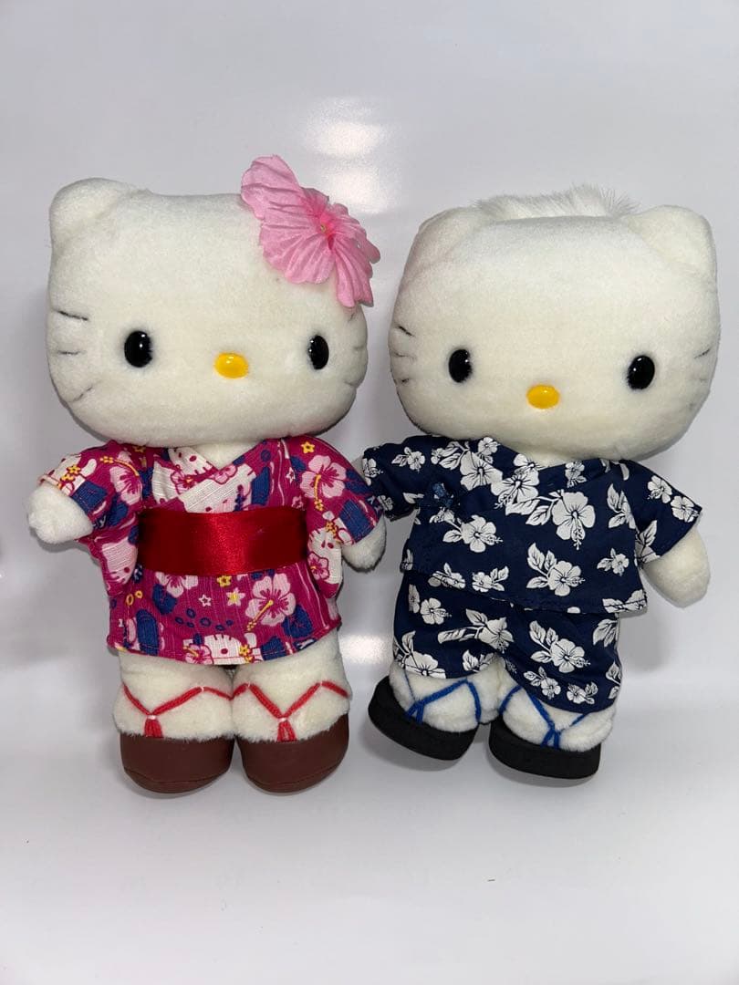 【激レア・タグ付き】キティ＆ダニエル ゆかた・甚平 2001年 vivitix