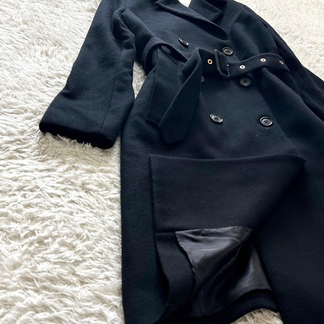 極美品　マッキントッシュ　現行　チェスターコート　ダブル　ブラック　34 英国製