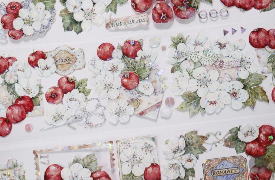 《秋金星》海外マスキングテープ　マステ 【2314】