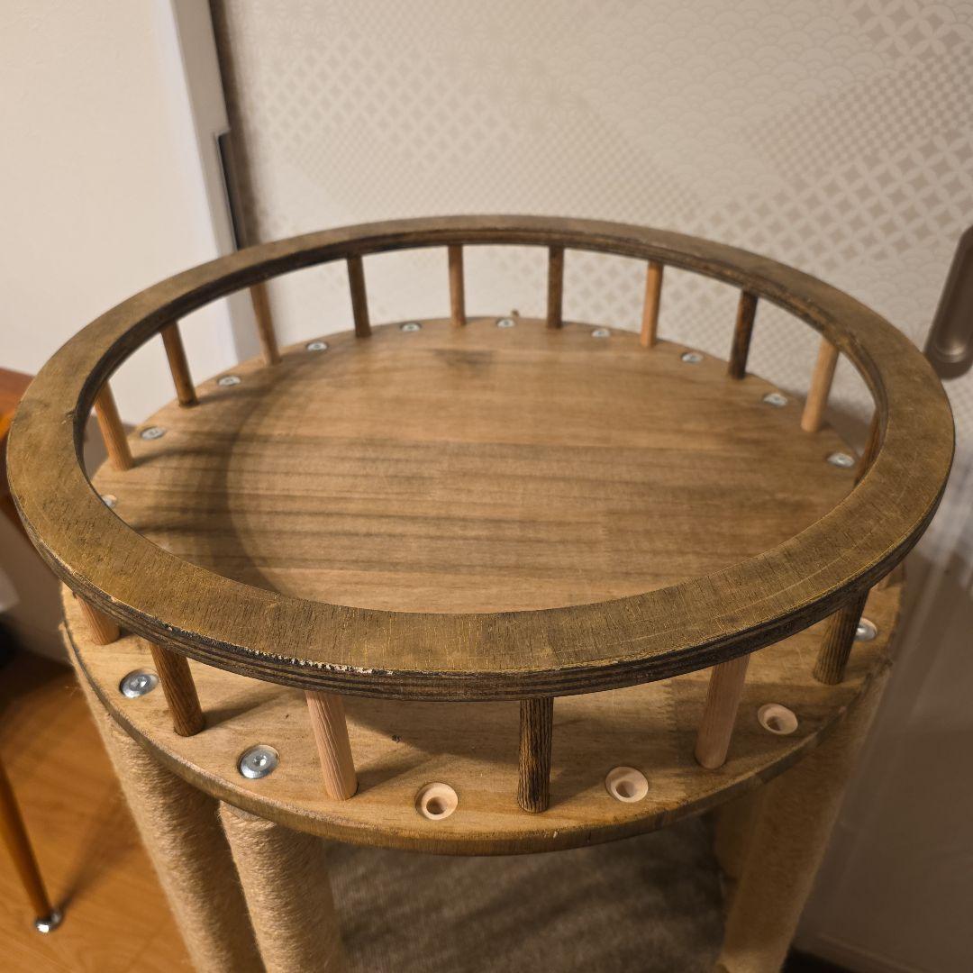 木製キャットタワー 101cm