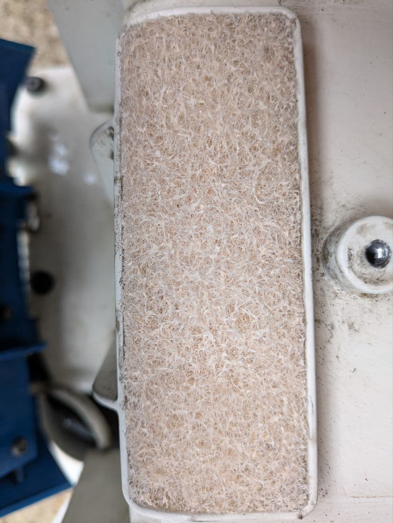 動作浅　⑤新品エアフィルター付き　DUO-80 左ばっ気　ブロワー　エアー