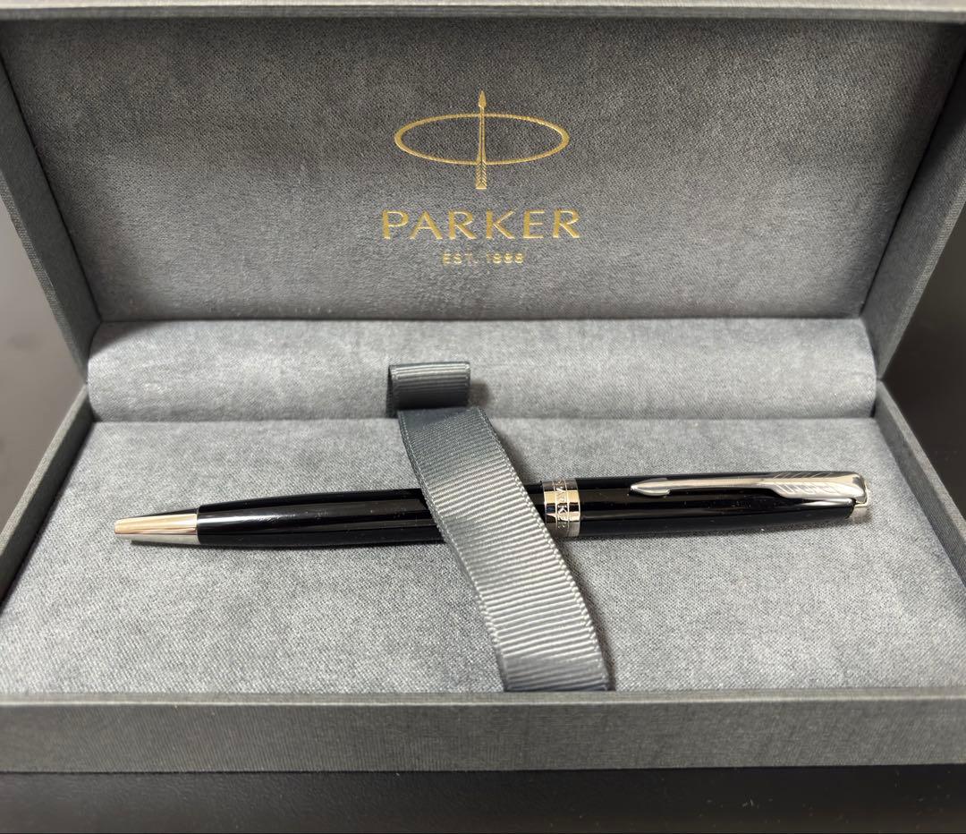 Parker ソネット ラックブラックCT ボールペン