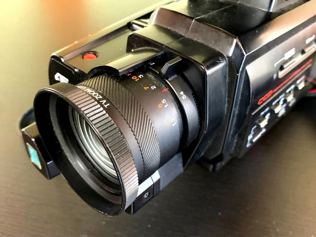 ジャンク品　ナショナルビデオカメラ　NV-M21 オプション数点付　VHS