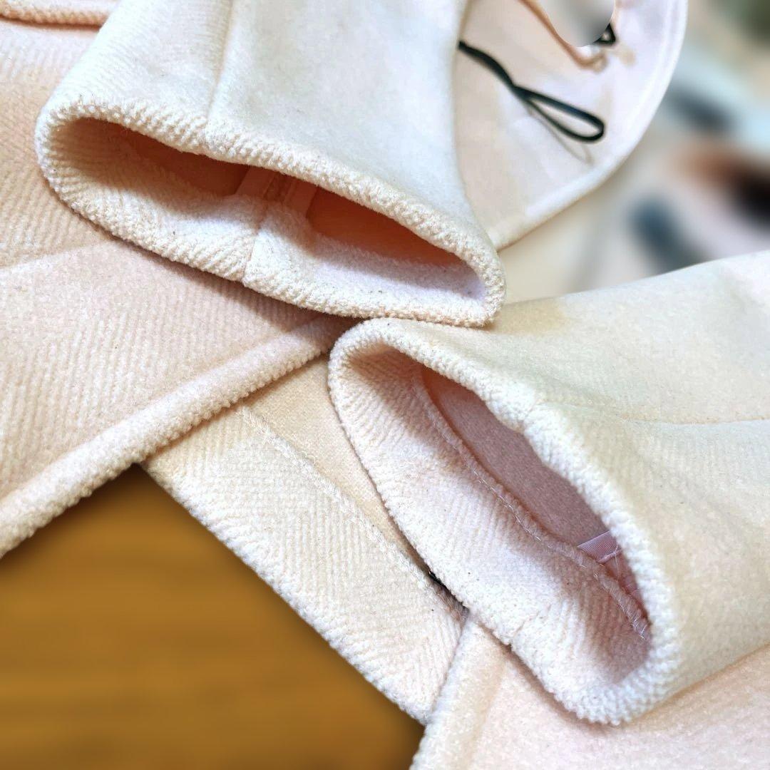 バーバリーロンドン　ダッフルコート　160 ステンカラー　フード付き