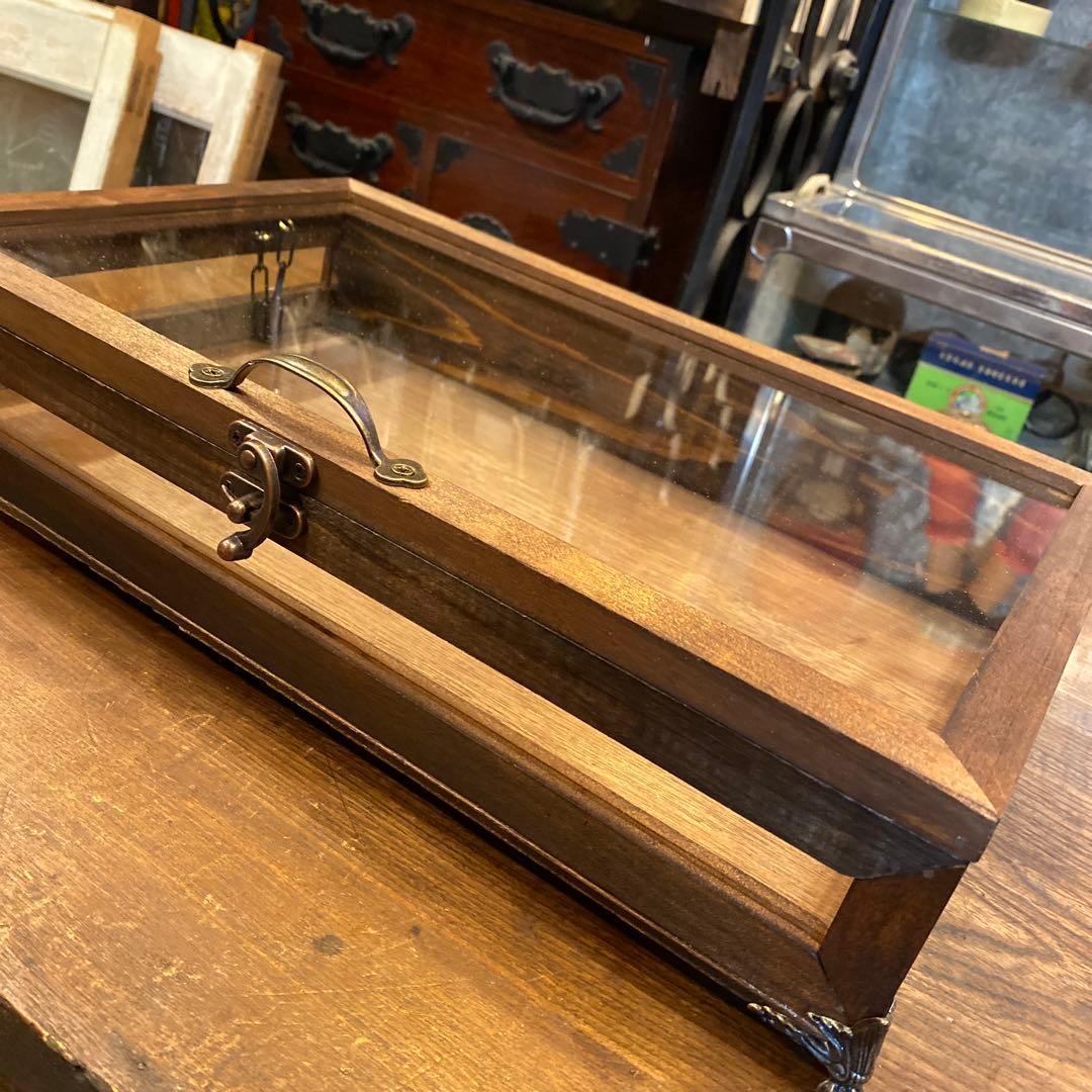 4面木製ガラスケース②