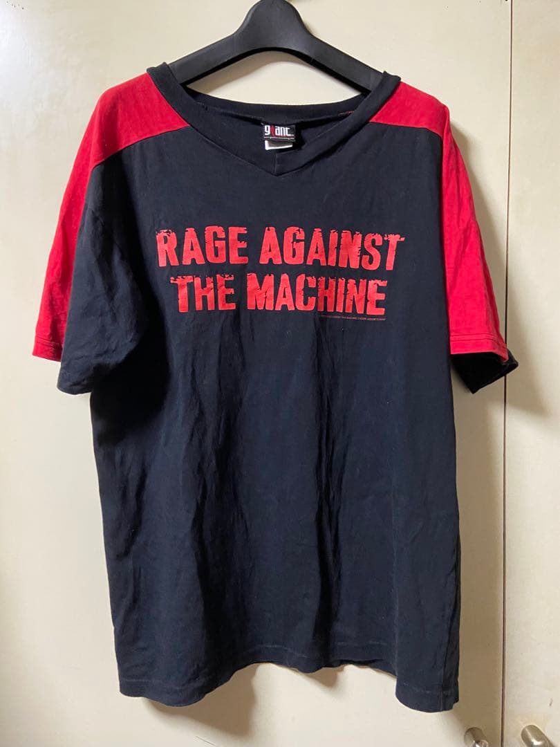 90s GIANT RAGE AGAINST THE MACHINE Tシャツ