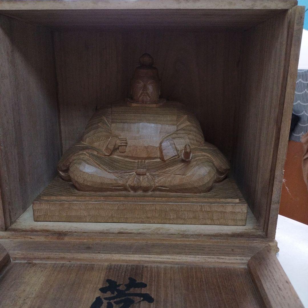 菅原道真公の木像