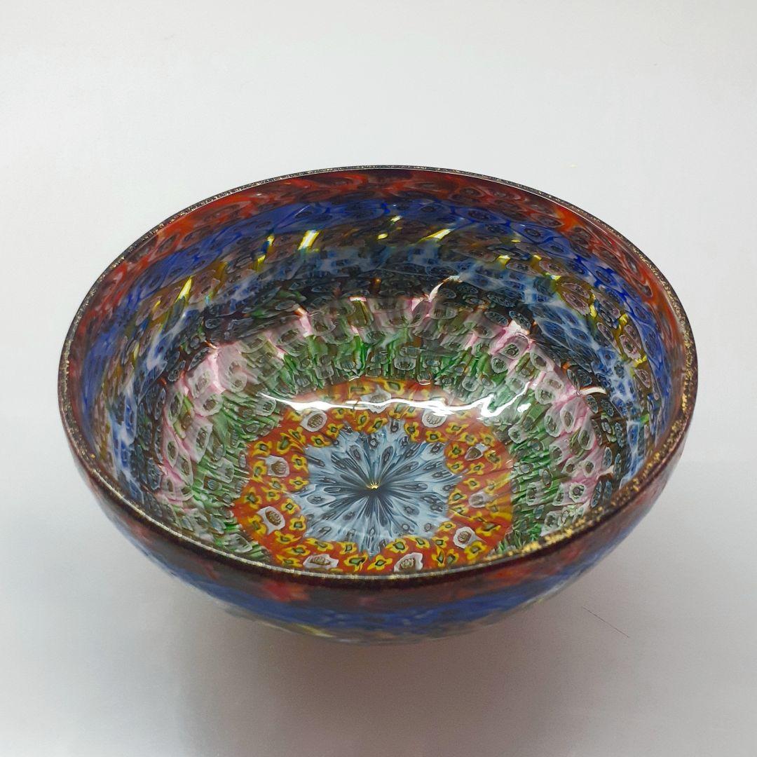 MURANO ムラノ ミルフィオリ 崩し お碗 皿