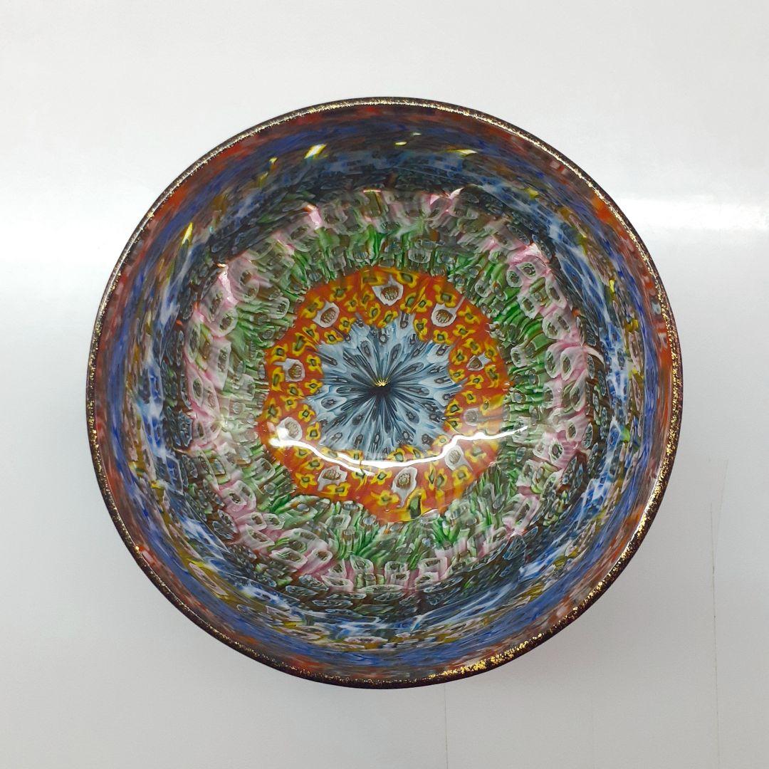 MURANO ムラノ ミルフィオリ 崩し お碗 皿