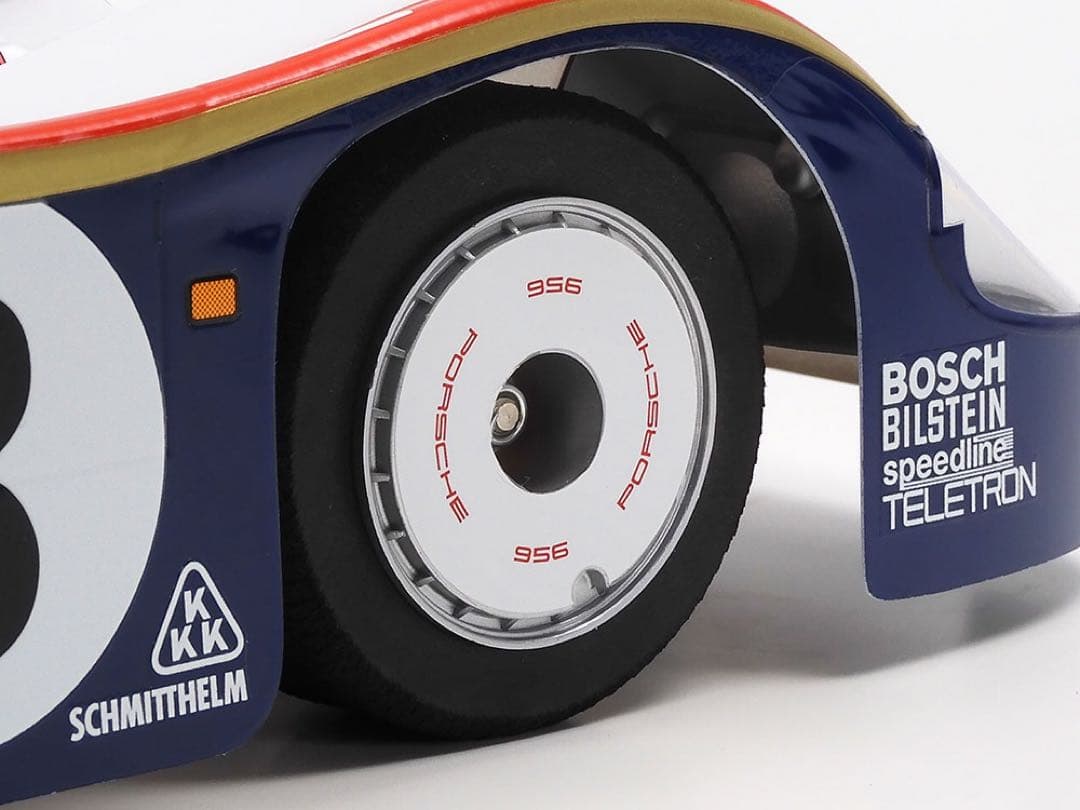 タミヤ　ポルシェ956＆ロスマンズデカール　Cカー