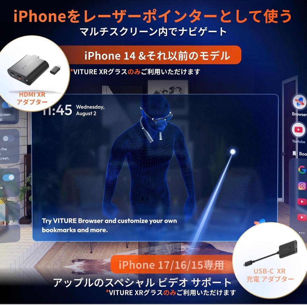 【最終価格】HDMI XR アダプター iPhone 14 &以前モデル対応