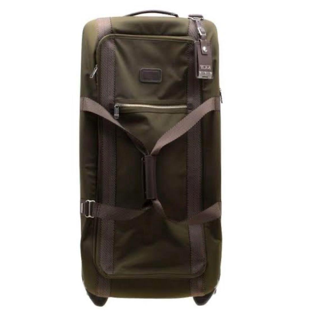 さ*る様 TUMI トゥミ　カーキ スーツケース　キャリーケース　トラベルバッグ