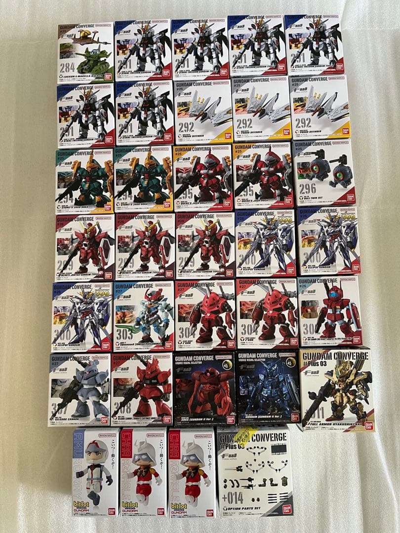 計71個【おまけ付】ガンダム　コンバージ　まとめ売り　CONVERGE
