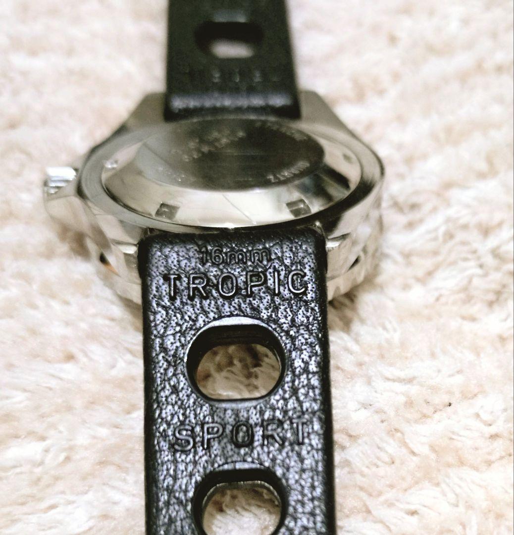 ホイヤー（TAG表示なし）時代のタグホイヤー　ダイバーウォッチ　トロピックベルト