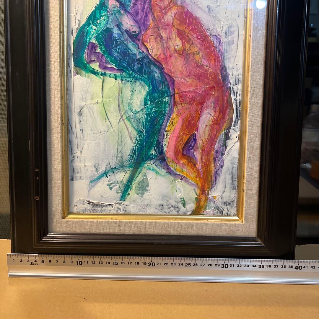 作者不詳　油彩画