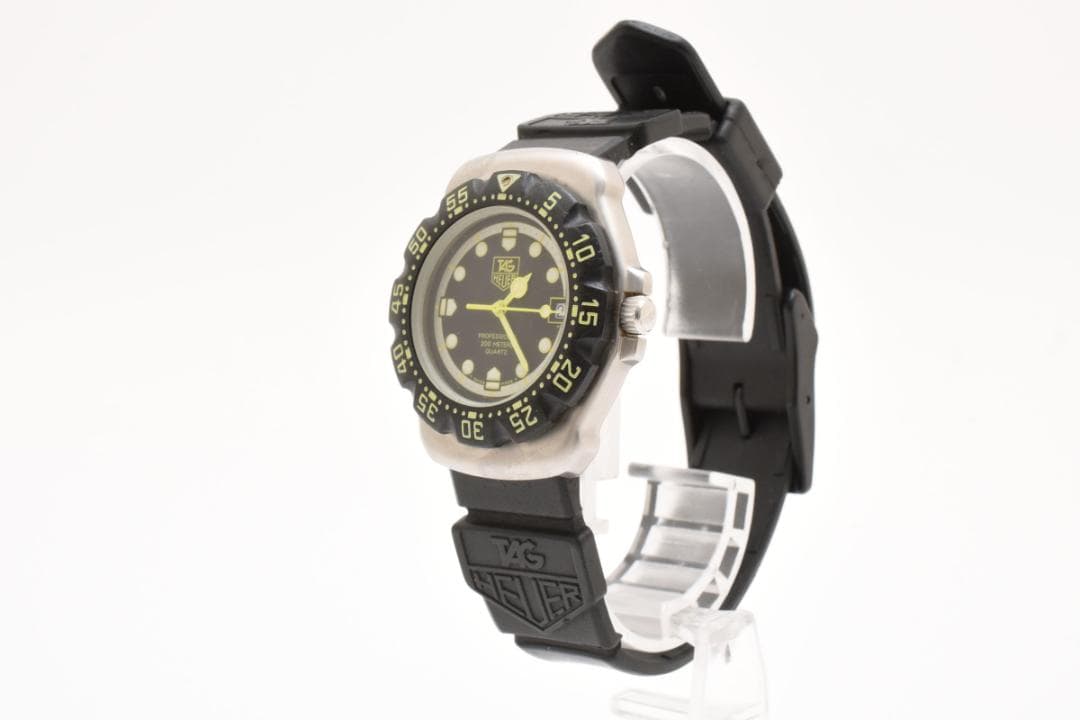 TAG HEUER 376.513 FORMULA1 ブラック イエロー 稼働