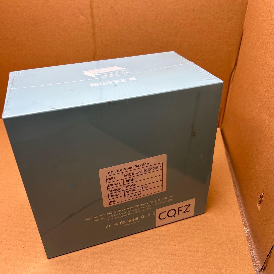 インテル ミニPC i5 12600H 16G/512G