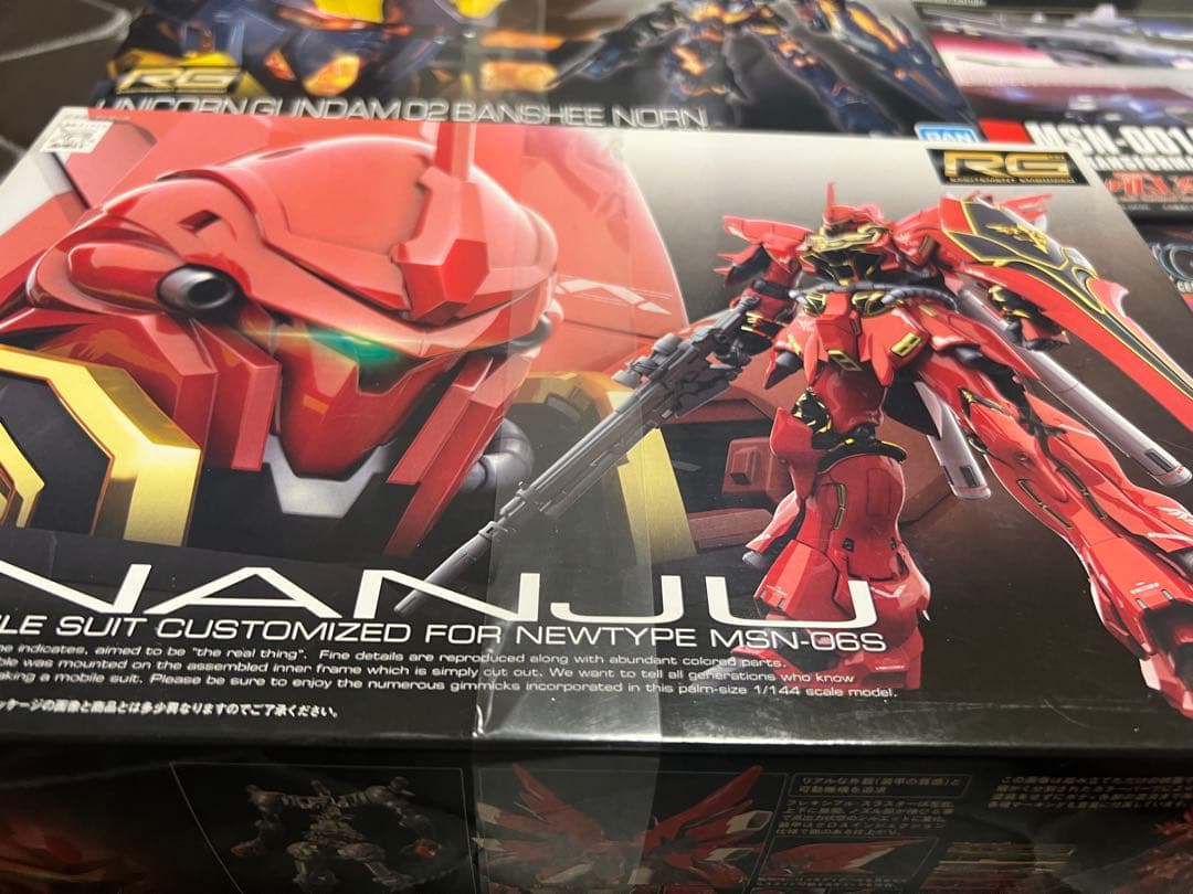 ガンダムUC（ユニコーン）シリーズ1/144スケールガンプラ7機のまとめ売り